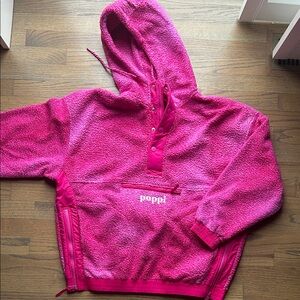 Bright Pink Poppi MerchHoodie